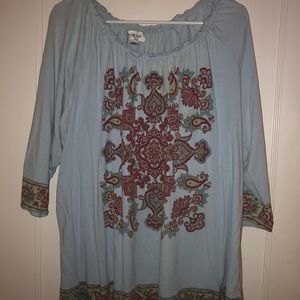 Bohemian Style Shirt